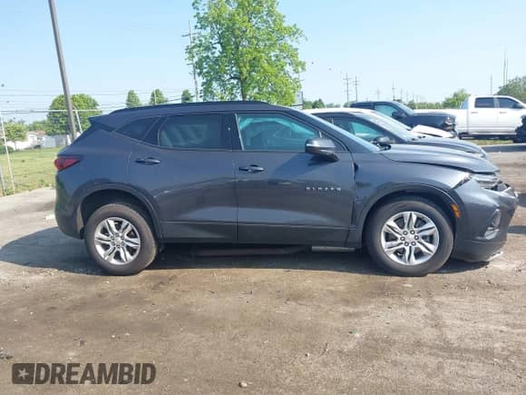 2022 Chevrolet Blazer LT with VIN 3GNKBHR40NS161611, listed as a IAAI auction lot 42393206 with 67,203 mi miles and . Bid and sale history available at DreamBid. Image 13.