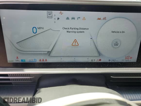 2024 Hyundai Ioniq 6 SEL с VIN KMHM34AA1RA061450, выставлен на аукционе Copart как лот 61058915 с пробегом 11 165 миль миль и Списание • Salvage title. История ставок и продаж доступна на DreamBid. Изображение 9.