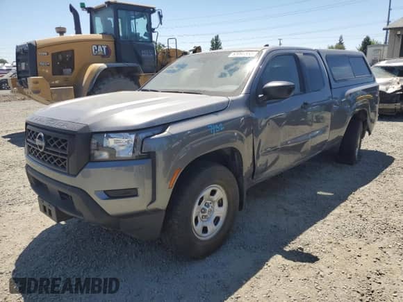 2022 Nissan Frontier SV with VIN 1N6ED1CM4NN633526, listed as a Copart auction lot 63091555 with 45,956 mi miles and Salvage title. Bid and sale history available at DreamBid. Image 1.