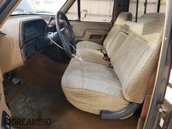 1991 Ford F-150 with VIN 1FTEF15N9MLA28124, listed as a Copart auction lot 83220464 with 49,411 mi miles and Salvage title. Bid and sale history available at DreamBid. Image 7.