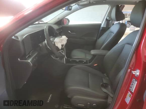 2025 Hyundai Kona Limited с VIN KM8HE3A3XSU275204, выставлен на аукционе Copart как лот 62266885 с пробегом 1 243 миль миль и Списание • Salvage title. История ставок и продаж доступна на DreamBid. Изображение 7.