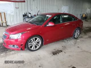 2012 Chevrolet Cruze LTZ with VIN 1G1PH5SC6C7230741, listed as a Copart auction lot 67032935 with 115,539 mi miles and Clean title. Bid and sale history available at DreamBid. Image 1.