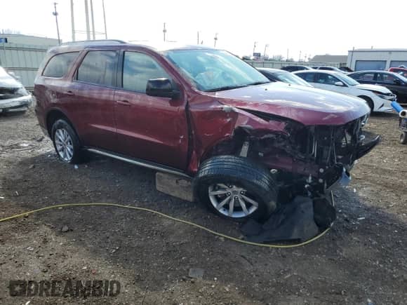 2023 Dodge Durango SXT with VIN 1C4RDHAG9PC616441, listed as a Copart auction lot 50453945 with 47,898 mi miles and Salvage title. Bid and sale history available at DreamBid. Image 4.