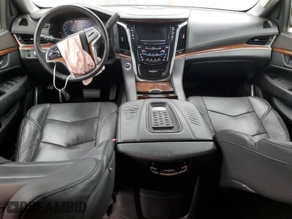 2016 Cadillac Escalade ESV Luxury Collection z VIN 1GYS4HKJ9GR117769, wystawiony jako Copart lot #81606115 z przebiegiem 41 757 mil mil oraz Szkoda całkowita • Salvage title. Historia ofert i sprzedaży dostępna na DreamBid. Obrazek 8.