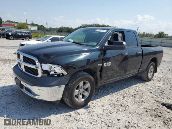 2016 Ram 1500 Tradesman with VIN 1C6RR6FT1GS107372, listed as a Copart auction lot 81002975 with 161,610 mi miles and Salvage title. Bid and sale history available at DreamBid. Image 1.
