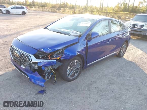 2021 Hyundai Ioniq SE z VIN KMHC65LD8MU252578, wystawiony jako IAAI lot #40965612 z przebiegiem 25 384 mil mil oraz . Historia ofert i sprzedaży dostępna na DreamBid. Obrazek 17.