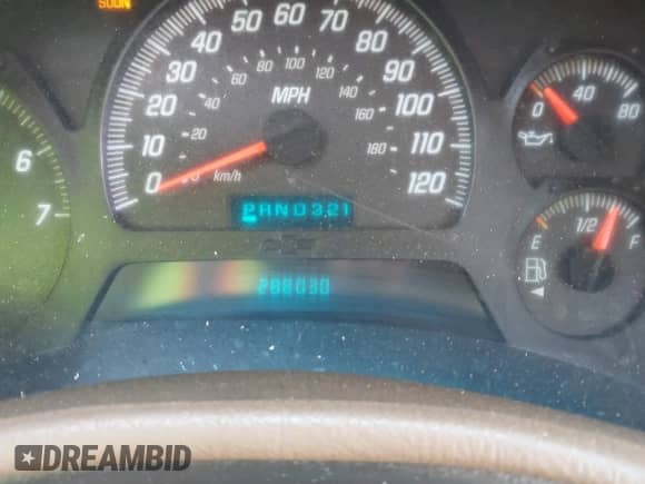2003 Chevrolet TrailBlazer LT с VIN 1GNDS13S232237989, выставлен на аукционе IAAI как лот 41903459 с пробегом 288 030 миль миль и . История ставок и продаж доступна на DreamBid. Изображение 7.