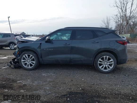 2019 Chevrolet Blazer with VIN 3GNKBDRSXKS620419, listed as a IAAI auction lot 41511812 with 57,508 mi miles and . Bid and sale history available at DreamBid. Image 14.