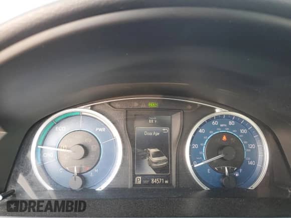 2017 Toyota Camry Hybrid LE с VIN 4T1BD1FK1HU217830, выставлен на аукционе Copart как лот 71991665 с пробегом 84 571 миль миль и Списание • Salvage title. История ставок и продаж доступна на DreamBid. Изображение 9.