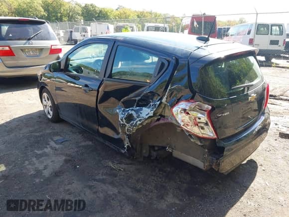 2021 Chevrolet Spark LS with VIN KL8CB6SA0MC729208, listed as a IAAI auction lot 43279788 with 12,550 mi miles and . Bid and sale history available at DreamBid. Image 3.