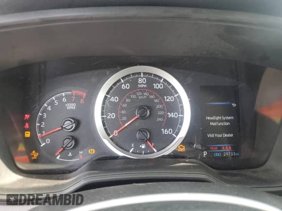 2022 Toyota Corolla Cross L with VIN 7MUAAABG2NV003719, listed as a Copart auction lot 59924905 with 29,733 mi miles and Salvage title. Bid and sale history available at DreamBid. Image 9.