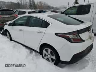 2018 Chevrolet Volt LT z VIN 1G1RA6S56JU124843, wystawiony jako Copart lot #35933943 z przebiegiem Nie podano mil oraz . Historia ofert i sprzedaży dostępna na DreamBid. Obrazek 2.