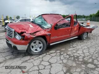 2011 GMC Sierra 1500 SLE with VIN 3GTP2VE25BG125834, listed as a Copart auction lot 64714705 with Not provided miles and Clean title. Bid and sale history available at DreamBid. Image 1.