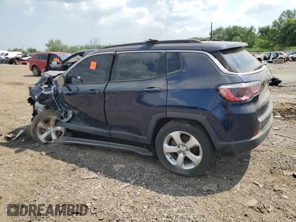 2018 Jeep Compass Latitude с VIN 3C4NJCBBXJT339209, выставлен на аукционе Copart как лот 66215765 с пробегом Не указан миль и Списание • Salvage title. История ставок и продаж доступна на DreamBid. Изображение 2.