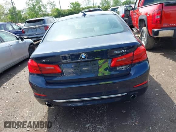 2017 BMW 5 Series 530i xDrive with VIN WBAJA7C35HWA70103, listed as a IAAI auction lot 42154954 with 123,084 mi miles and . Bid and sale history available at DreamBid. Image 16.
