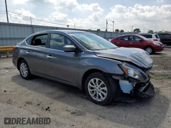 2019 Nissan Sentra SV with VIN 3N1AB7AP6KY311463, listed as a Copart auction lot 68712125 with 66,605 mi miles and Salvage title. Bid and sale history available at DreamBid. Image 4.