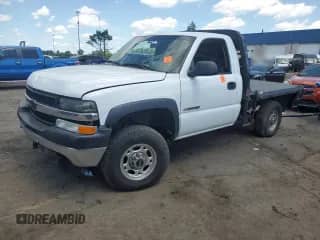 2004 Chevrolet Silverado 2500HD Work Truck with VIN 1GCHK24U24E118338, listed as a Copart auction lot 62908985 with 68,571 mi miles and Clean title. Bid and sale history available at DreamBid. Image 1.