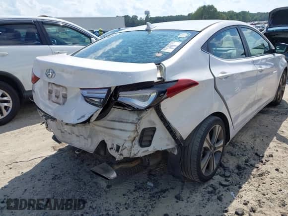 2015 Hyundai Elantra Sport с VIN KMHDH4AH9FU227092, выставлен на аукционе IAAI как лот 42867298 с пробегом 134 839 миль миль и . История ставок и продаж доступна на DreamBid. Изображение 6.