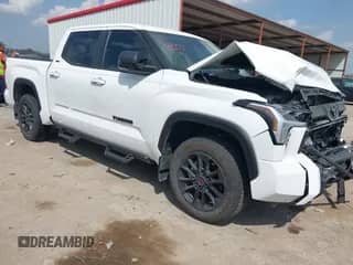 2024 Toyota Tundra SR5 with VIN 5TFLA5AB1RX038994, listed as a IAAI auction lot 41884155 with 7,240 mi miles and . Bid and sale history available at DreamBid. Image 1.