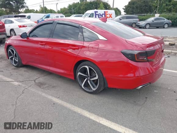 2018 Honda Accord Sport with VIN 1HGCV2E33JA051910, listed as a IAAI auction lot 43336389 with 86,261 mi miles and . Bid and sale history available at DreamBid. Image 3.
