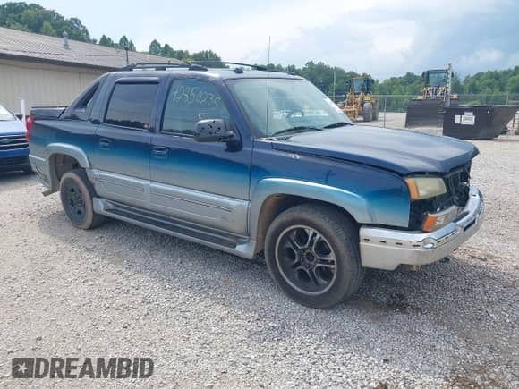 2004 Chevrolet Avalanche Z71 z VIN 3GNEK12T94G287716, wystawiony jako IAAI lot #42850235 z przebiegiem 262 184 mil mil oraz . Historia ofert i sprzedaży dostępna na DreamBid. Obrazek 1.