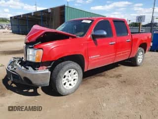2009 GMC Sierra 1500 with VIN 2GTEK33M491126833, listed as a Copart auction lot 61636625 with 287,804 mi miles and Salvage title. Bid and sale history available at DreamBid. Image 1.