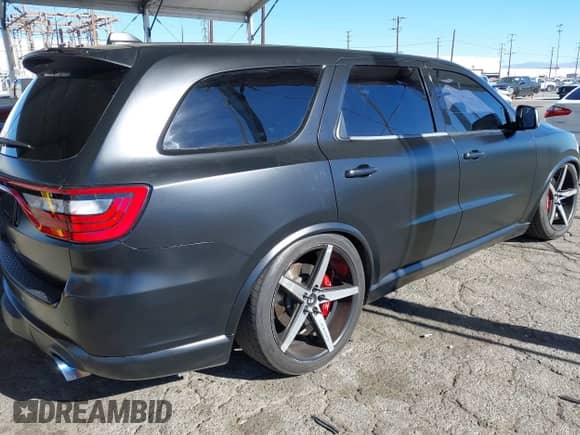 2021 Dodge Durango SRT Hellcat with VIN 1C4SDJH99MC818692, listed as a IAAI auction lot 41070204 with 12,105 mi miles and . Bid and sale history available at DreamBid. Image 4.