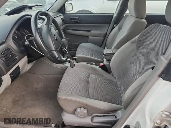 2006 Subaru Forester X with VIN JF1SG63696H730609, listed as a Copart auction lot 80842205 with 166,648 mi miles and Salvage title. Bid and sale history available at DreamBid. Image 7.
