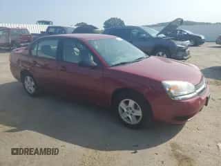 2005 Chevrolet Malibu LS с VIN 1G1ZT54815F208817, выставлен на аукционе Copart как лот 70863154 с пробегом 122 750 миль миль и Чистый • Clean title. История ставок и продаж доступна на DreamBid. Изображение 4.
