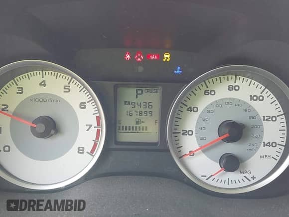 2012 Subaru Impreza Special Sports Premium with VIN JF1GPAL68CH208185, listed as a IAAI auction lot 43445458 with 167,899 mi miles and . Bid and sale history available at DreamBid. Image 7.