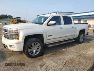 2015 Chevrolet Silverado 1500 High Country z VIN 3GCUKTEC6FG137058, wystawiony jako Copart lot #66685525 z przebiegiem 218 347 mil mil oraz Czysty tytuł • Clean title. Historia ofert i sprzedaży dostępna na DreamBid. Obrazek 1.