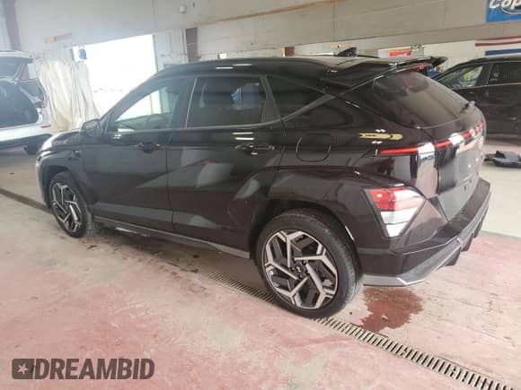 2024 Hyundai Kona N Line with VIN KM8HACA38RU063374, listed as a Copart auction lot 66879795 with 12,784 mi miles and Salvage title. Bid and sale history available at DreamBid. Image 2.