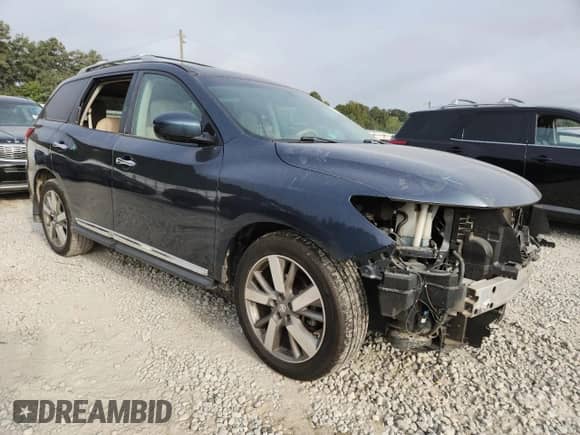 2015 Nissan Pathfinder SV с VIN 5N1AR2MN4FC632661, выставлен на аукционе Copart как лот 81141215 с пробегом 107 473 миль миль и Списание • Salvage title. История ставок и продаж доступна на DreamBid. Изображение 4.