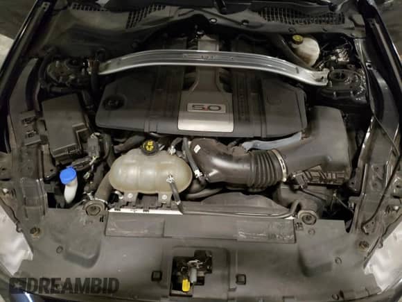 2020 Ford Mustang GT Premium с VIN 1FATP8FF3L5138289, выставлен на аукционе Copart как лот 64308995 с пробегом 58 367 миль миль и Списание • Salvage title. История ставок и продаж доступна на DreamBid. Изображение 11.