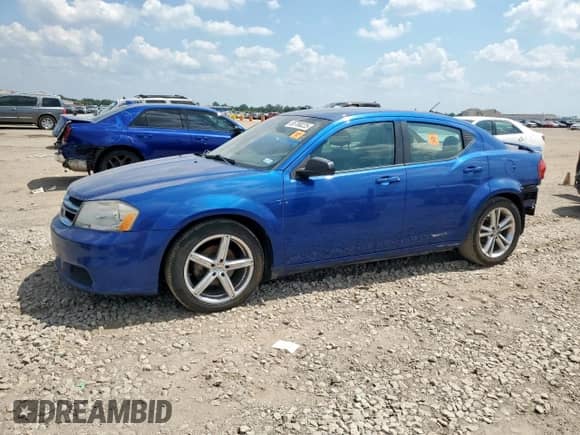2012 Dodge Avenger SE z VIN 1C3CDZAG5CN314837, wystawiony jako Copart lot #65788225 z przebiegiem 136 380 mil mil oraz Szkoda całkowita • Salvage title. Historia ofert i sprzedaży dostępna na DreamBid. Obrazek 1.