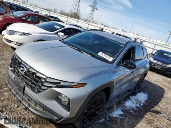 2022 Hyundai Tucson N Line с VIN KM8JFCAE1NU155294, выставлен на аукционе Copart как лот 49726075 с пробегом 39 813 миль миль и Списание • Salvage title. История ставок и продаж доступна на DreamBid. Изображение 1.