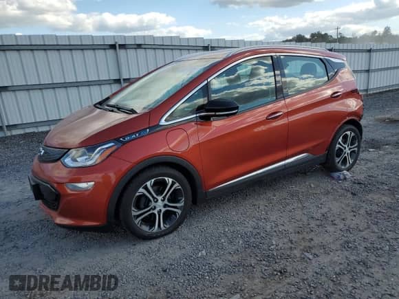 2020 Chevrolet Bolt EV Premier z VIN 1G1FZ6S02L4112482, wystawiony jako Copart lot #85077235 z przebiegiem 99 148 mil mil oraz Szkoda całkowita • Salvage title. Historia ofert i sprzedaży dostępna na DreamBid. Obrazek 1.