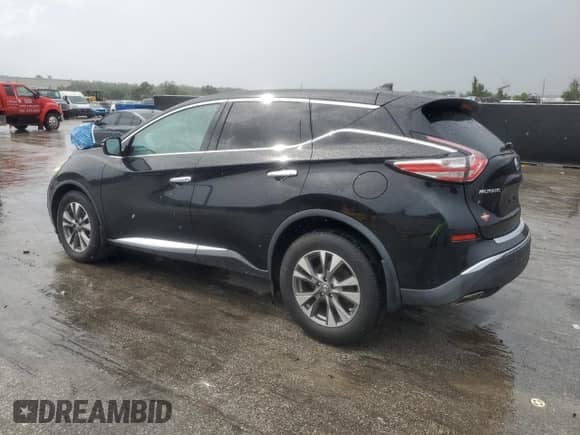 2017 Nissan Murano SL with VIN 5N1AZ2MG1HN187661, listed as a Copart auction lot 69577365 with 48,921 mi miles and Salvage title. Bid and sale history available at DreamBid. Image 2.