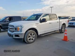 2020 Ford F-150 XL with VIN 1FTEW1C4XLFA51144, listed as a Copart auction lot 84428555 with 129,716 mi miles and Salvage title. Bid and sale history available at DreamBid. Image 1.