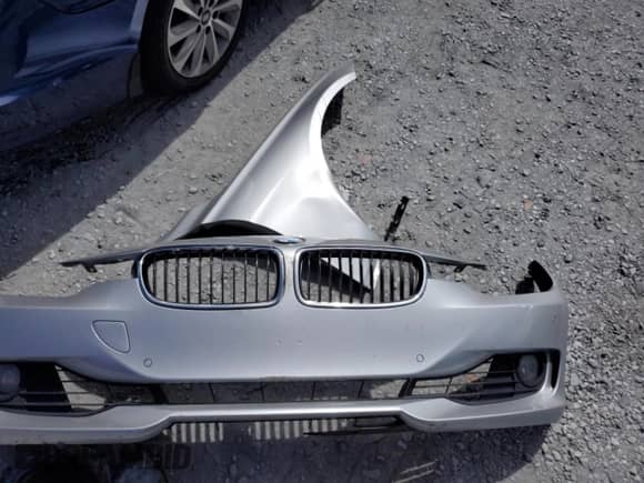 2015 BMW 3 Series 328i with VIN WBA3A5G55FNS83156, listed as a Copart auction lot 84934125 with 125,805 mi miles and Salvage title. Bid and sale history available at DreamBid. Image 12.