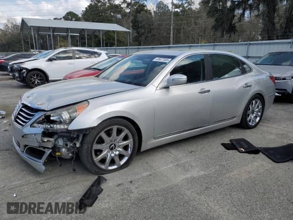 2011 Hyundai Equus Ultimate с VIN KMHGH4JF6BU029267, выставлен на аукционе Copart как лот 48927085 с пробегом 113 079 миль миль и Списание • Salvage title. История ставок и продаж доступна на DreamBid. Изображение 1.