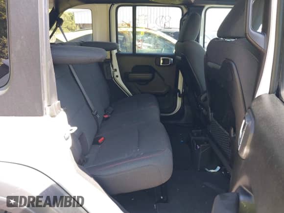 2025 Jeep Wrangler Rubicon with VIN 1C4PJXFN2SW526895, listed as a IAAI auction lot 43368512 with 15,908 mi miles and . Bid and sale history available at DreamBid. Image 8.