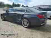 2013 BMW 7 Series 750i xDrive with VIN WBAYB6C56DC997949, listed as a Copart auction lot 70722585 with 152,183 mi miles and Clean title. Bid and sale history available at DreamBid. Image 2.