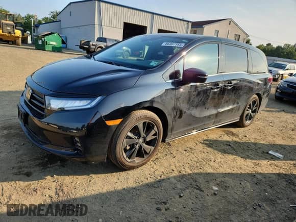 2024 Honda Odyssey Sport z VIN 5FNRL6H78RB070900, wystawiony jako Copart lot #66307385 z przebiegiem 9 570 mil mil oraz Szkoda całkowita • Salvage title. Historia ofert i sprzedaży dostępna na DreamBid. Obrazek 1.