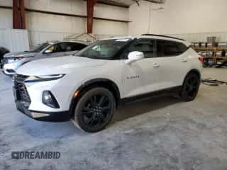 2021 Chevrolet Blazer RS с VIN 3GNKBKRS9MS525986, выставлен на аукционе Copart как лот 85845775 с пробегом 46 424 миль миль и Списание • Salvage title. История ставок и продаж доступна на DreamBid. Изображение 1.