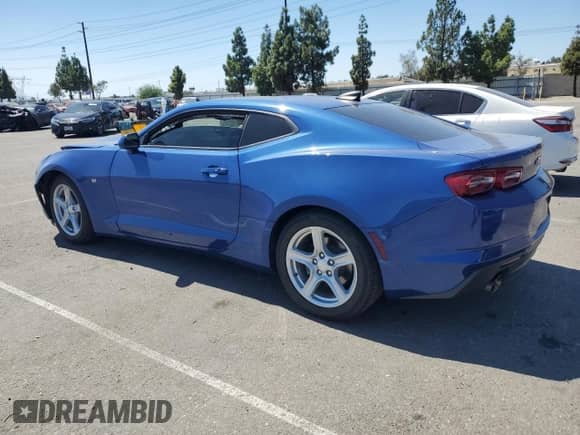2022 Chevrolet Camaro 1LT with VIN 1G1FB1RX4N0122080, listed as a Copart auction lot 71651865 with 54,443 mi miles and Salvage title. Bid and sale history available at DreamBid. Image 2.