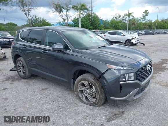 2023 Hyundai Santa Fe SE z VIN 5NMS1DAJXPH535173, wystawiony jako IAAI lot #43041866 z przebiegiem 23 609 mil mil oraz . Historia ofert i sprzedaży dostępna na DreamBid. Obrazek 1.