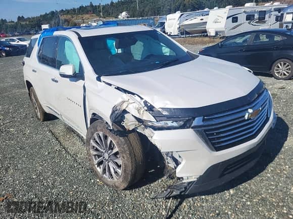 2023 Chevrolet Traverse Premier с VIN 1GNEVKKW7PJ306371, выставлен на аукционе Copart как лот 84537855 с пробегом Не указан миль и Списание • Salvage title. История ставок и продаж доступна на DreamBid. Изображение 4.