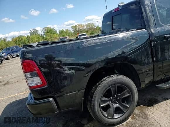 2020 Ram 1500 Lone Star with VIN 1C6SRFFT1LN328741, listed as a Copart auction lot 71633865 with 112,956 mi miles and Salvage title. Bid and sale history available at DreamBid. Image 13.