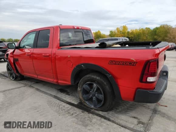 2019 Ram 1500 Warlock z VIN 1C6RR7GG2KS700514, wystawiony jako Copart lot #86330485 z przebiegiem 48 259 mil mil oraz Szkoda całkowita • Salvage title. Historia ofert i sprzedaży dostępna na DreamBid. Obrazek 2.